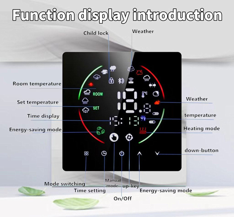 T2触摸屏采暖温控器(图3)
