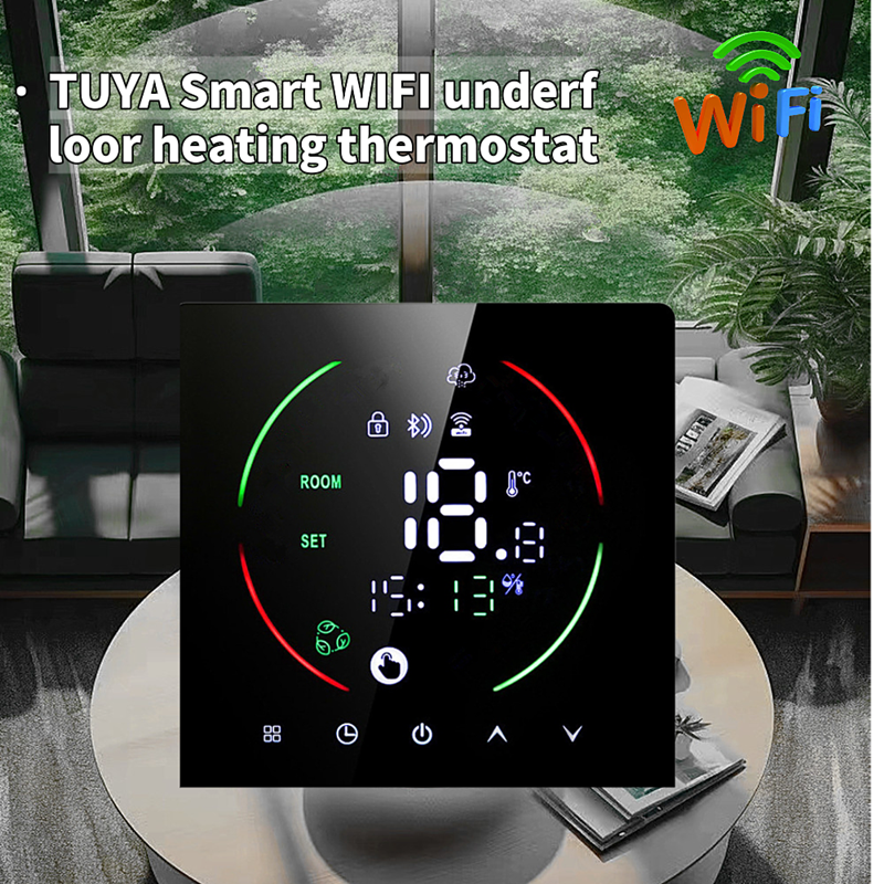 T2触摸屏采暖温控器(图1)